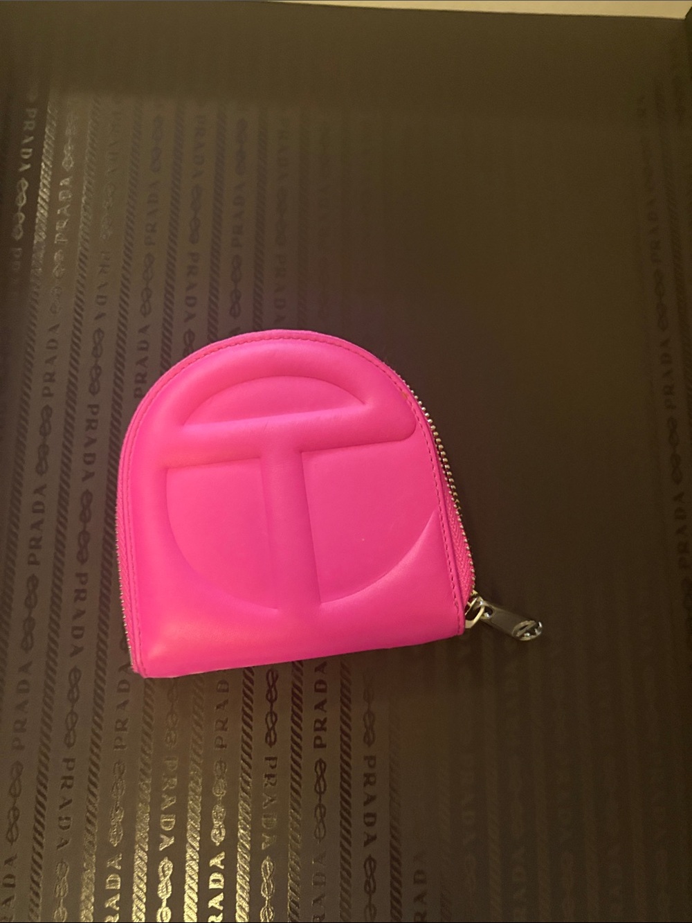 Telfar wallet azalea